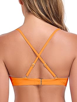 Amazon.co.jp: ［RELLECIGA］レデイース 水着 ビキニトップ 調節